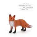 Red fox animal figurine 7.5x2.7x4.5cm realistic miniature plastic wildlife model - Red Fox