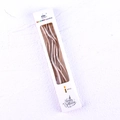 6-pack spiral rose gold birthday candles in elegant gift packaging for cake decoration - Champagne Gold