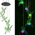 |beschilderde Kolibrie-zonnetuinlamp