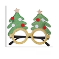 Groene Kerstboom Geel Montuur Bril