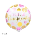 18 Inch Glitter Dots Spanish Balloon
