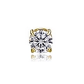 Oro Zircone Bianco / 8 Millimetri