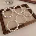 Pearl 14mm|elastic String Bracelet