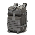 Detailweergave van de 3P tactische rugzak in schaduwgrijs met MOLLE-systeem en gespen - Eén maat / Grijs