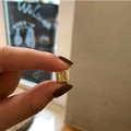 Gold-plated cube pendant with micro-inset zircon letter K for custom jewelry - Letter K / Gold