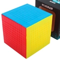 Professional 11x11x11 speed cube with matte multicolor finish and black gift box - Classic Series / 11x11 Cube