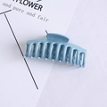 Large matte light blue hair claw clip for women in minimalist candy color finish - 8# Small Sky Blue