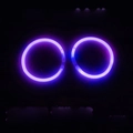 Luminous purple glow stick bracelets for concerts and party events in bulk packs - Purple