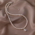 Silver Extender Chain Waterdrop