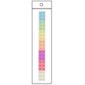 Stackable bear highlighter pens in pastel colors packed in a transparent plastic bag - Bag Packaging / Candy Square Style