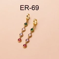 G10420 Four-color Earrings (gold)