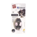 GiGwi PetDroid interactive mouse cat toy with motion activated sound and battery - Interactive Roller Mouse - Pink Ear