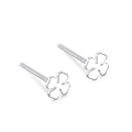 Kleeblatt-Ohrstecker / Markierung Von S999-material