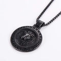Cadena De Perlas Con Cinta Negra De 035 X 60 Metros Cuadrados Y Colgante De 61 X 45 Mm