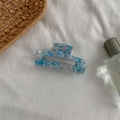 Medium Square Claw / Pale Blue
