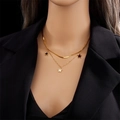 8967 Collier Étoile À Cinq Branches En Or