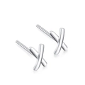 X-Buchstaben-Ohrstecker / Markierung Von S999-material