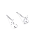 Musiknoten-Ohrstecker / Markierung Von S999-material