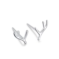 Geweih Ohrstecker / Markierung Von S999-material