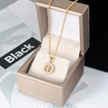 Gold Cross Chain Zircon Cross Necklace