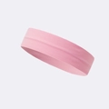 Pink quick-dry seamless sports headband for yoga with breathable knitted texture - Standard / Pink