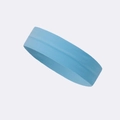 Sky blue quick-dry seamless sports headband in breathable elastic knit fabric - Standard / Blue