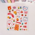 #6 Bear And Rabbit Stickers