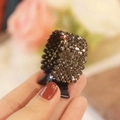 Black Full Rhinestone