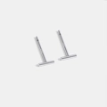 T-förmige Ohrstecker / Markierung Von S999-material