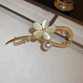 5 8-word Clip-gold (pearl Flower)