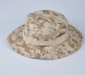 Tactical boonie hat with digital desert camouflage and breathable mesh eyelets - One Size / Desert Digital