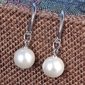 Boucles D'oreilles En Perles Épaisses Rainurées (6 Mm)