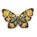 Orange Floral Butterfly (XZ6957)