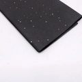 Black tissue paper with colorful glitter specks for floral and gift wrapping - Sparkle Black