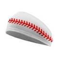 Softball Single Stripe White