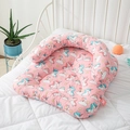 Soft pink unicorn baby loungewear pillow cushion for comfortable newborn sleep and sitting - Unicorn Pink