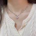 Cœur en Zircone Rose