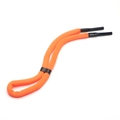 Bright orange floating knitted eyewear strap with anti-slip rubber ends for sports - Orange