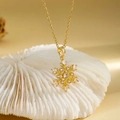 305 Rotating Snowflake Gold
