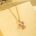 Pink Chain Necklace