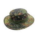 Tactical boonie hat in Flecktarn camouflage pattern for outdoor and military use - One Size / Flecktarn Camo