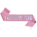 Birthday Girl (pink Iridescent) / Adult