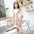Cream Floral Print