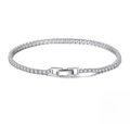 Platinum 2.0 Cubic Zirconia Bracelet Length: 18cm