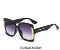 Regular / Black Frame Double Gray Lens
