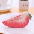Bloc-notes adhésifs 3D créatifs en forme de fraise sur assiette pour bureau - Fraise