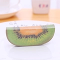 3D kiwi fruit slice sticky notes on a plate for cute creative student stationery - Kiwi