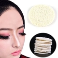 Natuurlijke loofah exfoliërende pads voor zachte reiniging en make-up verwijdering - 6x6cm / Ronde make-up remover pad