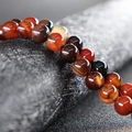Handcrafted multi-colored natural agate beads string for DIY jewelry making - 6mm (Approx 62pcs) / Dream Agate
