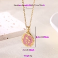Rose Foundation Pendant Necklace N04370g